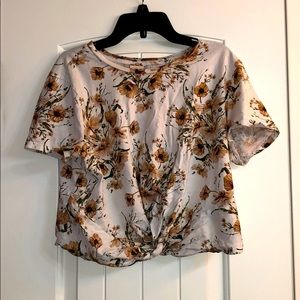 H&M Floral Crop Top